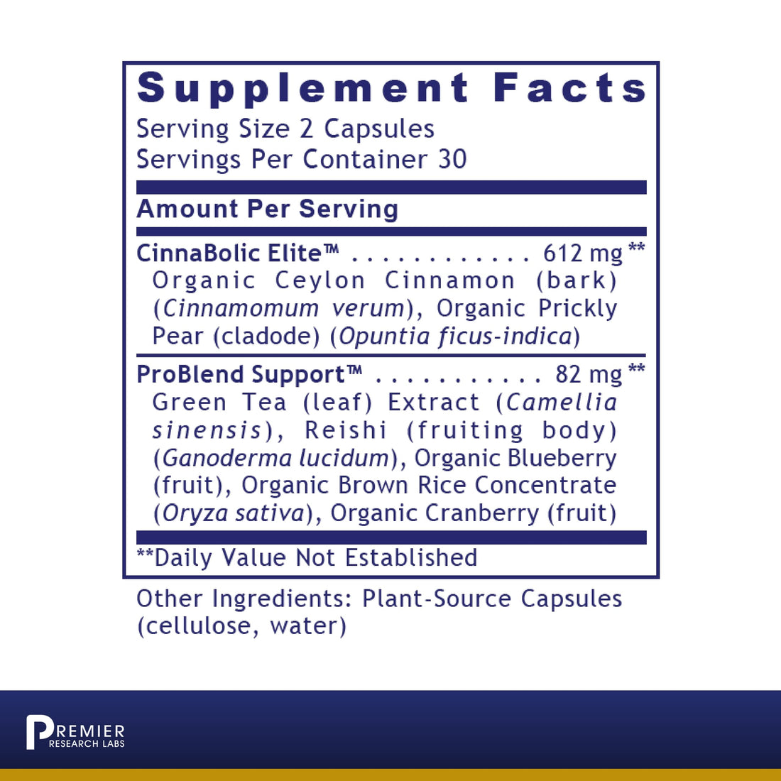 Premier Research Labs PancreVen - Pancreas Support, Pancreas Supplement, Cinnamon Supplements with Organic Ceylon Cinnamon & Prickly Pear to Aid Pancreas Health - 120 Vegetarian Capsules