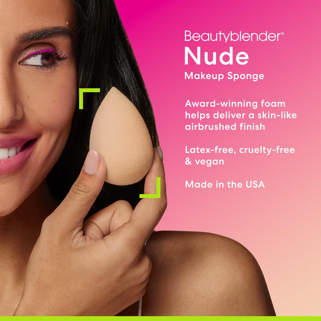 beautyblender Bubble, Makeup Sponge for Foundations, Powders & Creams