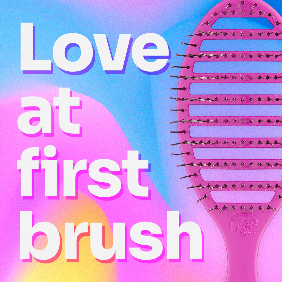 Wet Brush Speed Dry Hair Brush, Purple