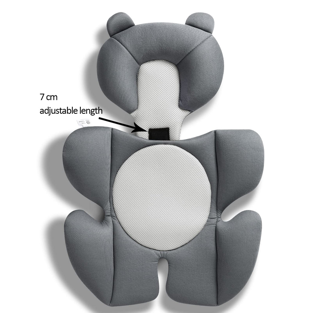 G Ganen Baby Comfort Support Cushion Stroller and Seat Comfort Cushion Insert Liner (Dark Grey)