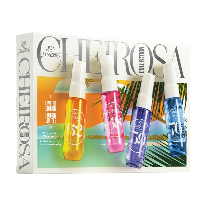 Sol de Janeiro Star Gazer Perfume Mist Minis Discovery Set | Body Mist Gift Set | Includes Cheirosa 62, Cheirosa 68, Cheirosa 59, Cheirosa 76-30ml | $48 Value