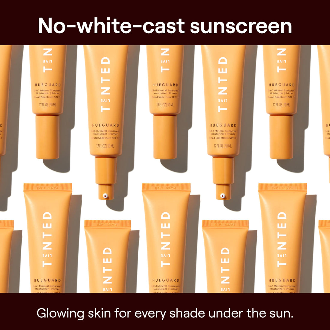 Live Tinted Hueguard® Mini 3-in-1 Mineral Sunscreen, Moisturizer, & Primer for Face and Body - Hydrate and Protect the Skin Year Round - SPF 30 to Protect Against UVA/UVB Rays, 0.5 Fl Oz