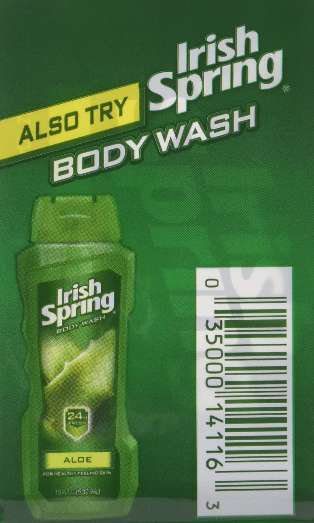 Irish Springs Aloe Bath Soap