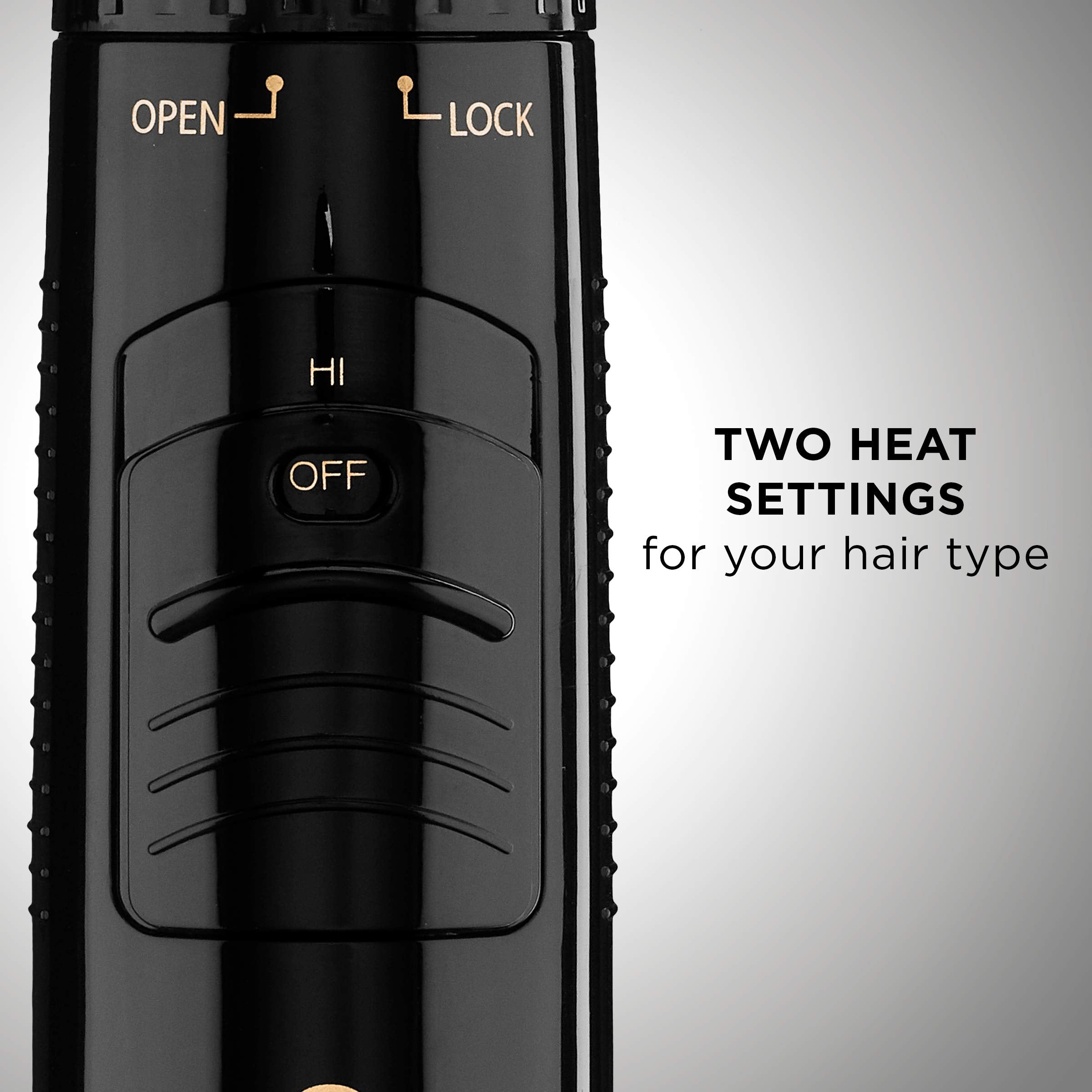 Conair Hot Air Curling Combo 1.5 Inch - Black, 300 Watts