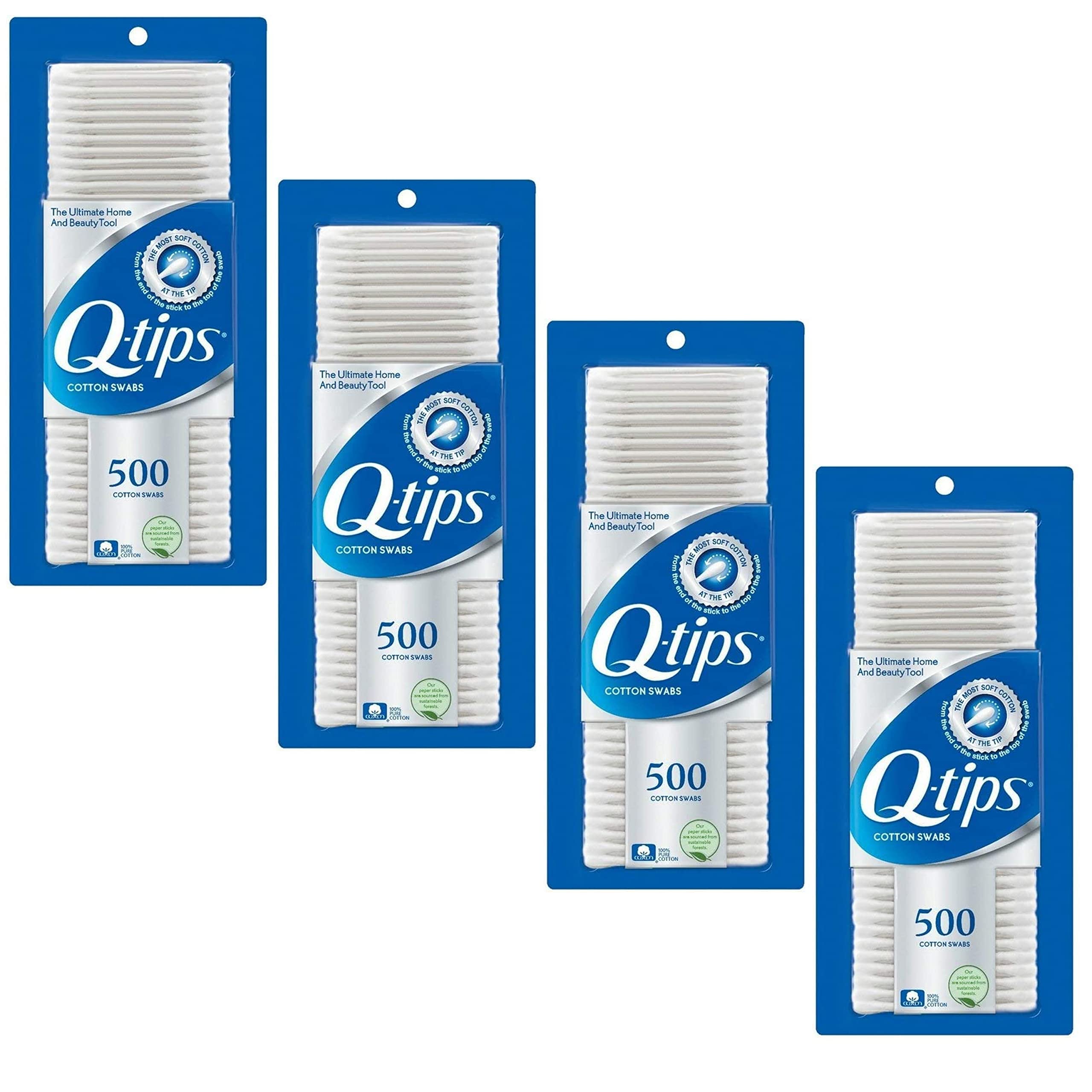 Q-tips Cotton Swabs, 2000 Count