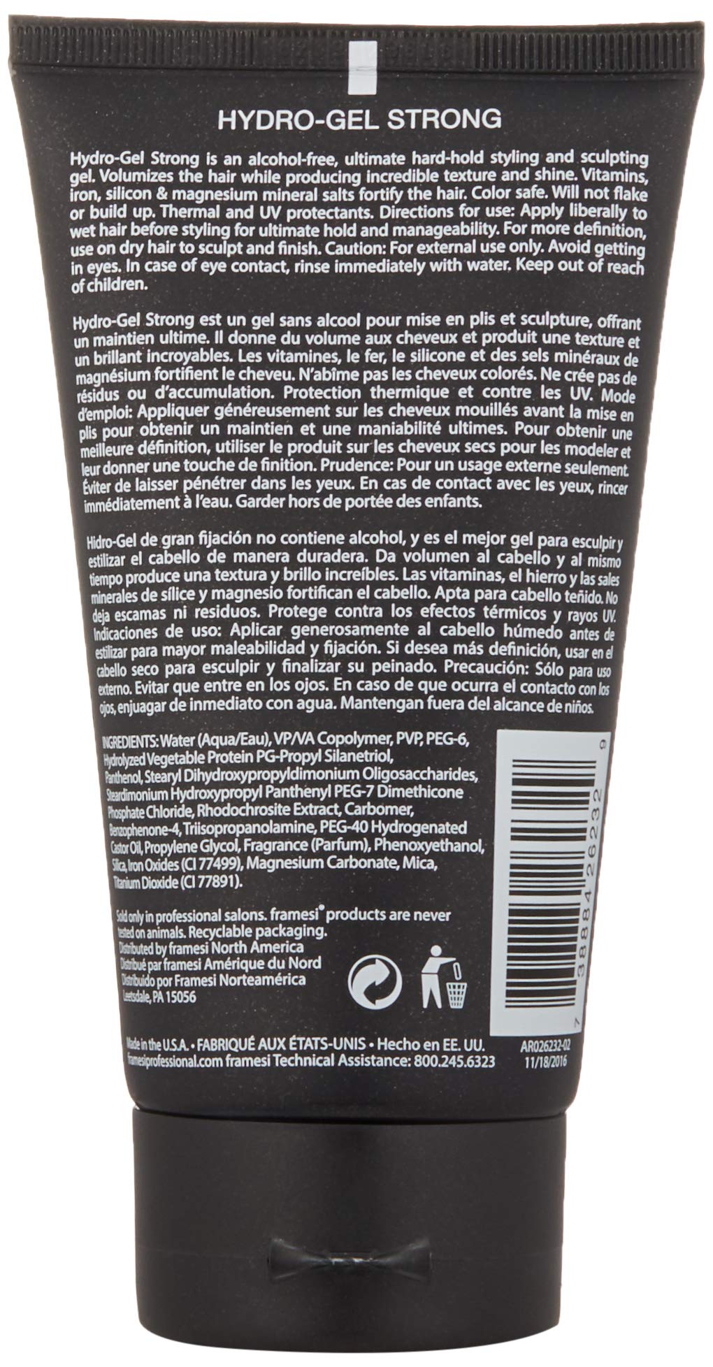 By Framesi Be Yourself Hydro-Gel Strong 5.1 oz