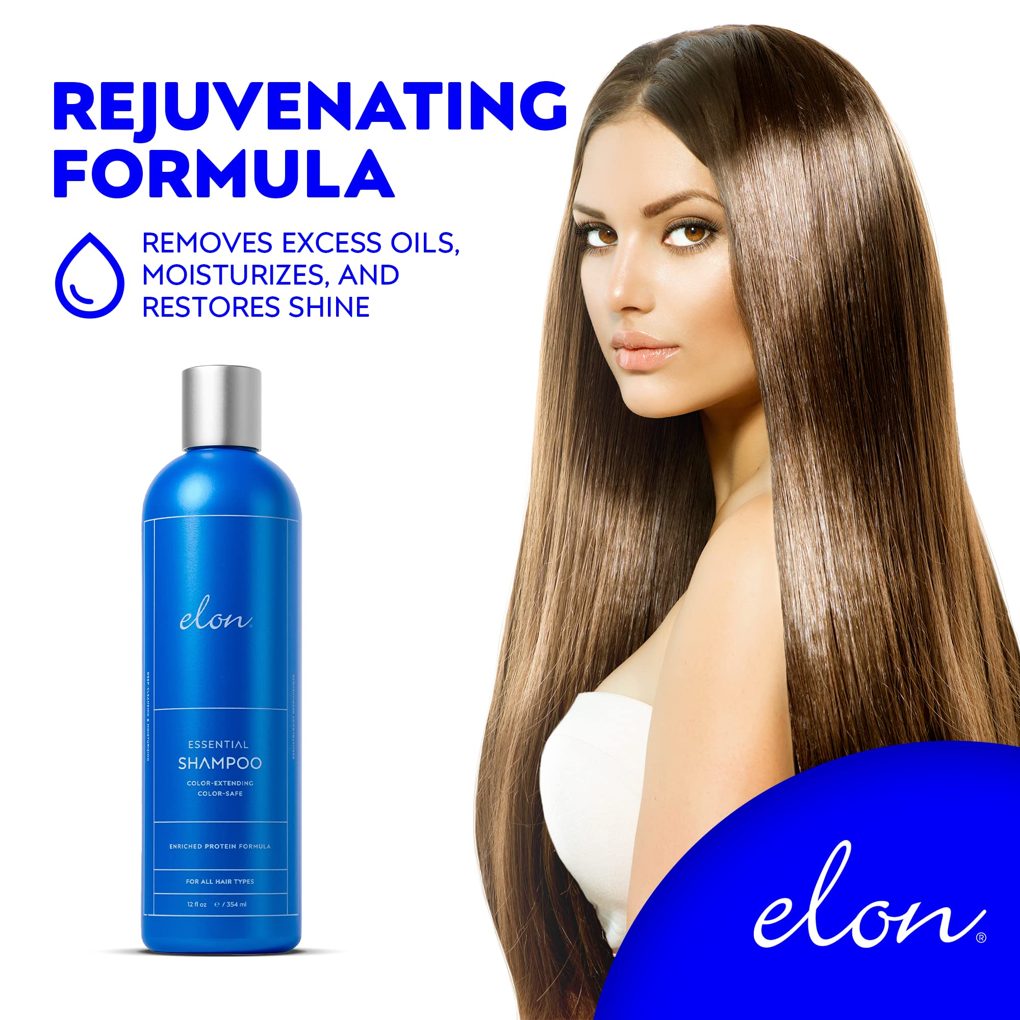 Elon Moisture Therapy Shampoo - Step 2 12 fl oz.