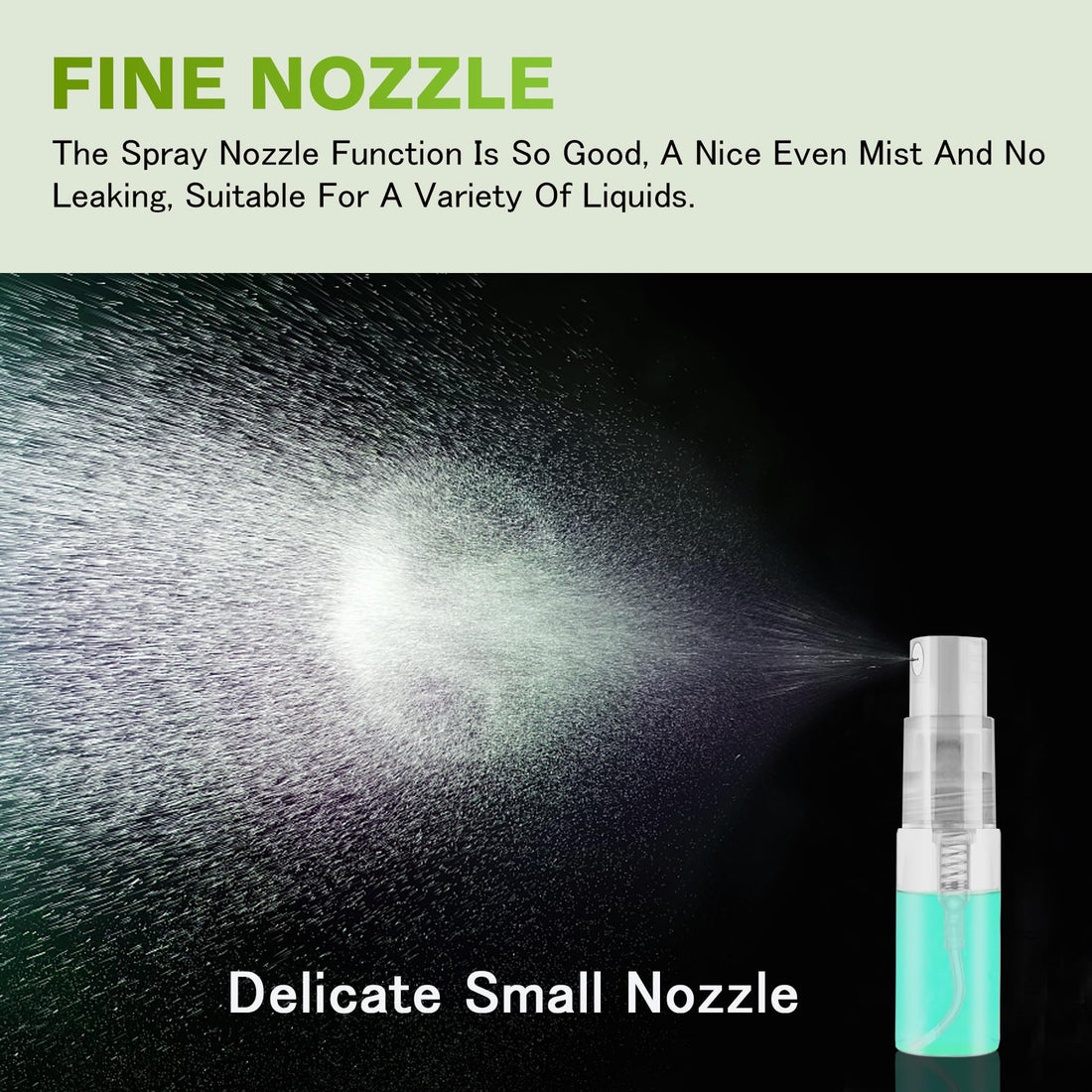 Csdtylh 3Ml: Mini Spray Bottle 3Ml, Refillable Glass Spray Bottle, Glass Bottle Atomizer, Perfume Mouthwash Atomizer For Cleaning 3Ml Refillable Container For Cleaning, Travel, Essential