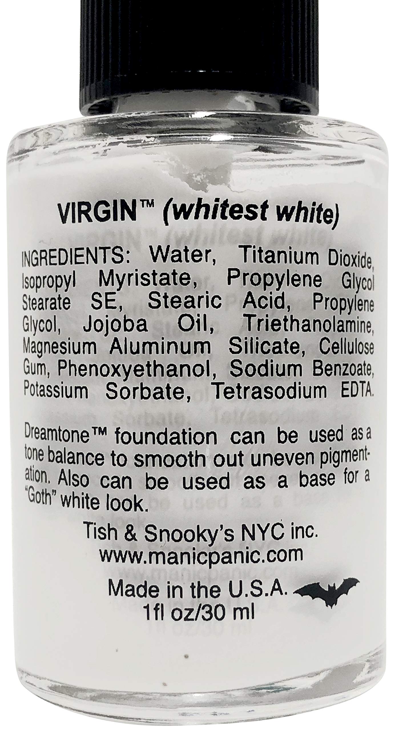 Manic Panic Virgin Dreamtone Gothic Foundation Vampire White (1 fl oz)