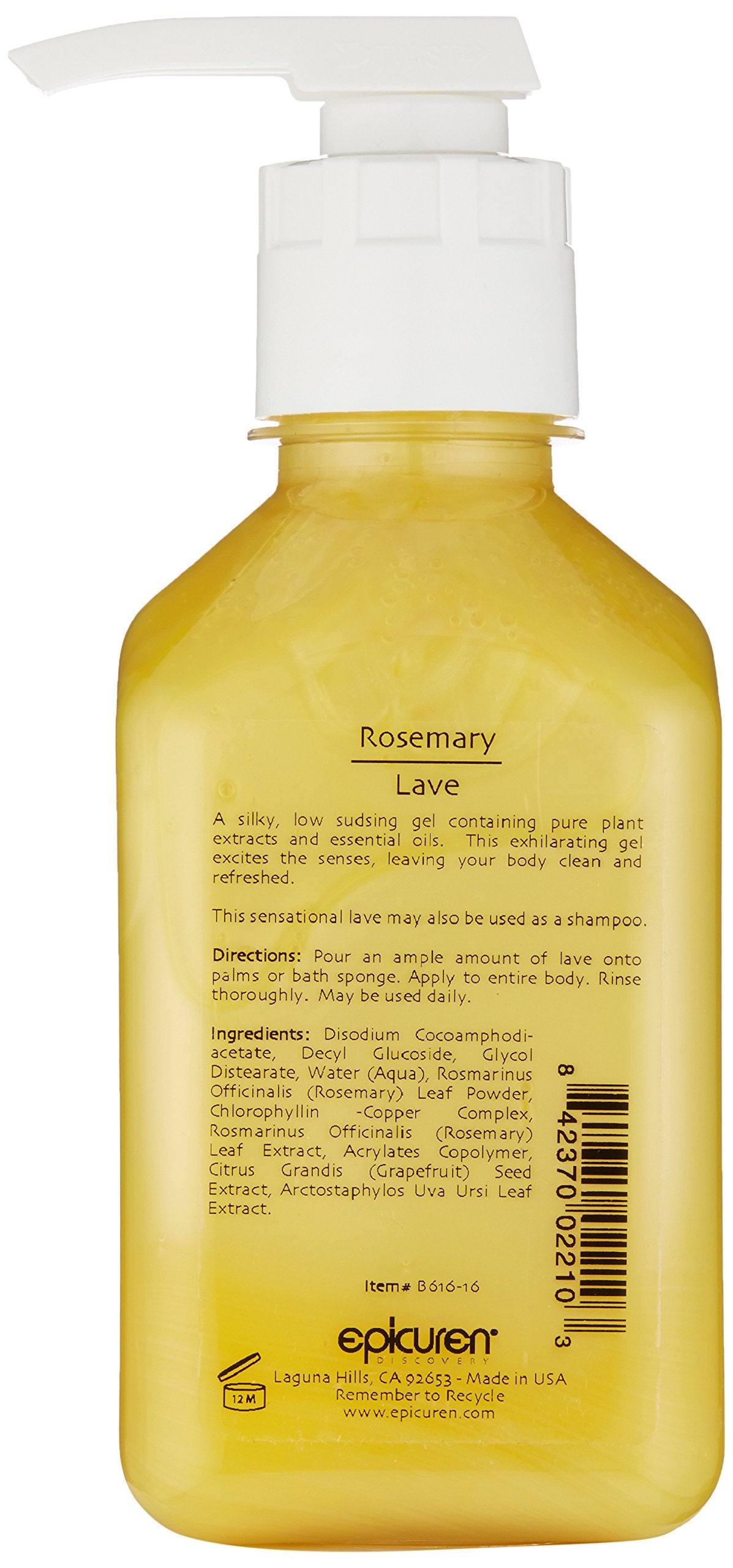 Epicuren Rosemary Lave (16oz)