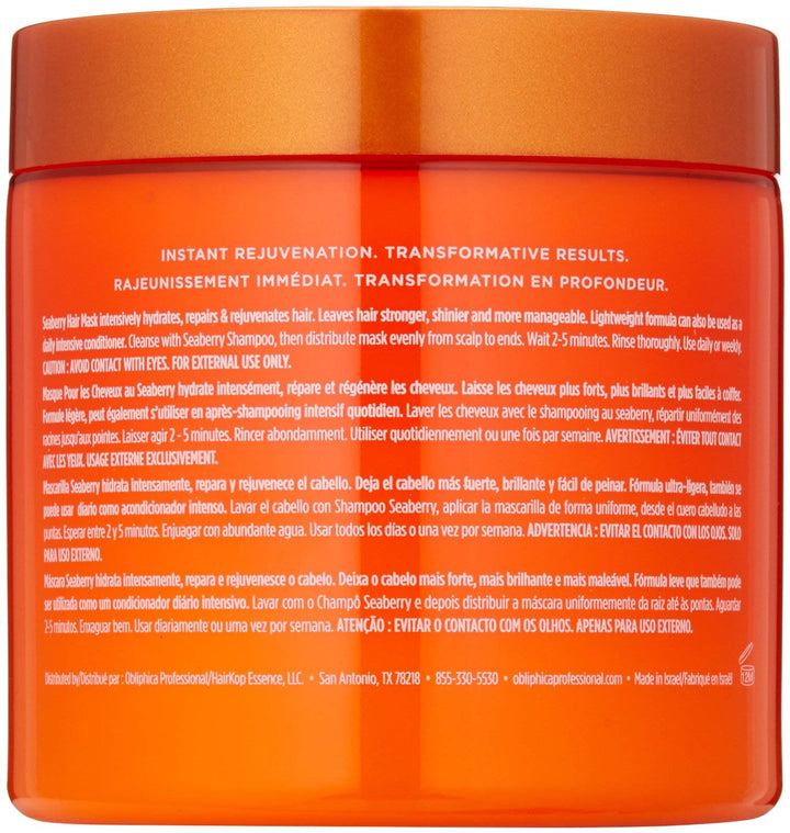 Obliphica Professional Fine to Medium Seaberry Mask