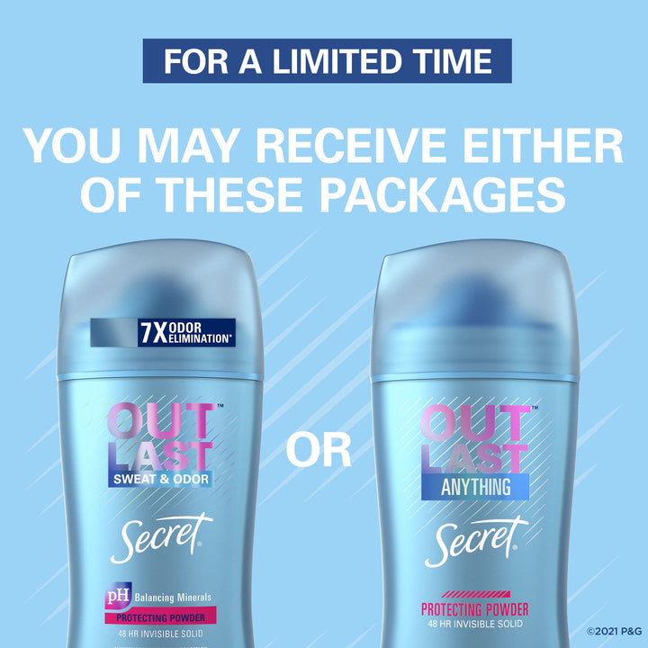 Secret Outlast Xtend Invisible Solid Protecting Powder Antiperspirant/Deodorant