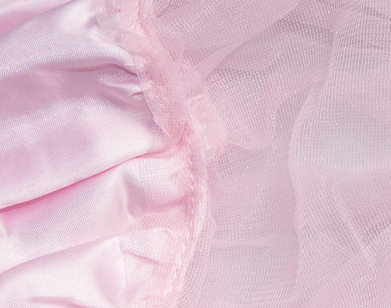 Andre Sleep Wear 1600 Satin Swirl, Pink, One Size Fits All