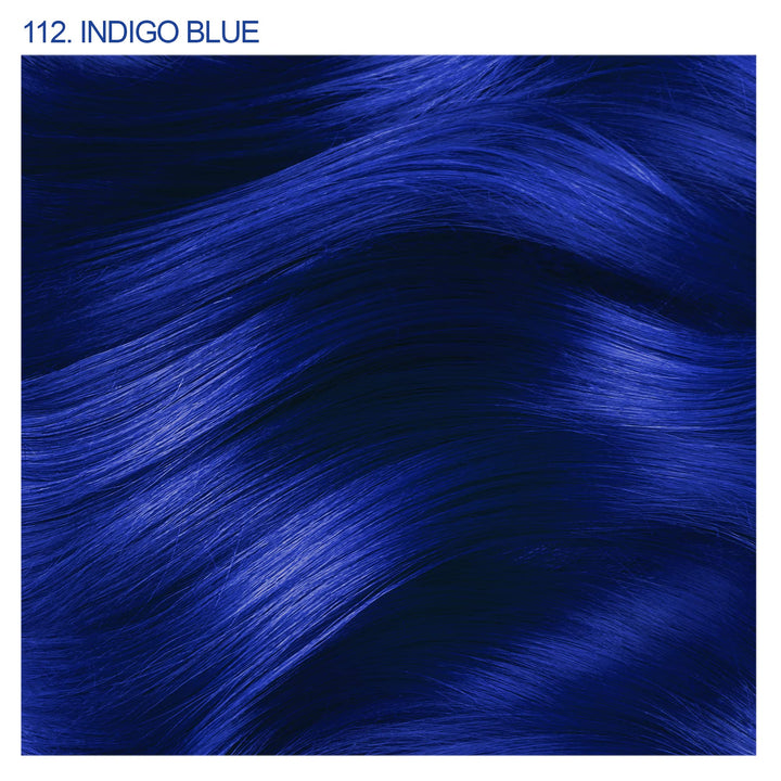 Adore Semi-Permanent Haircolor #112 Indigo Blue 4 Ounce (118ml) (3 Pack)