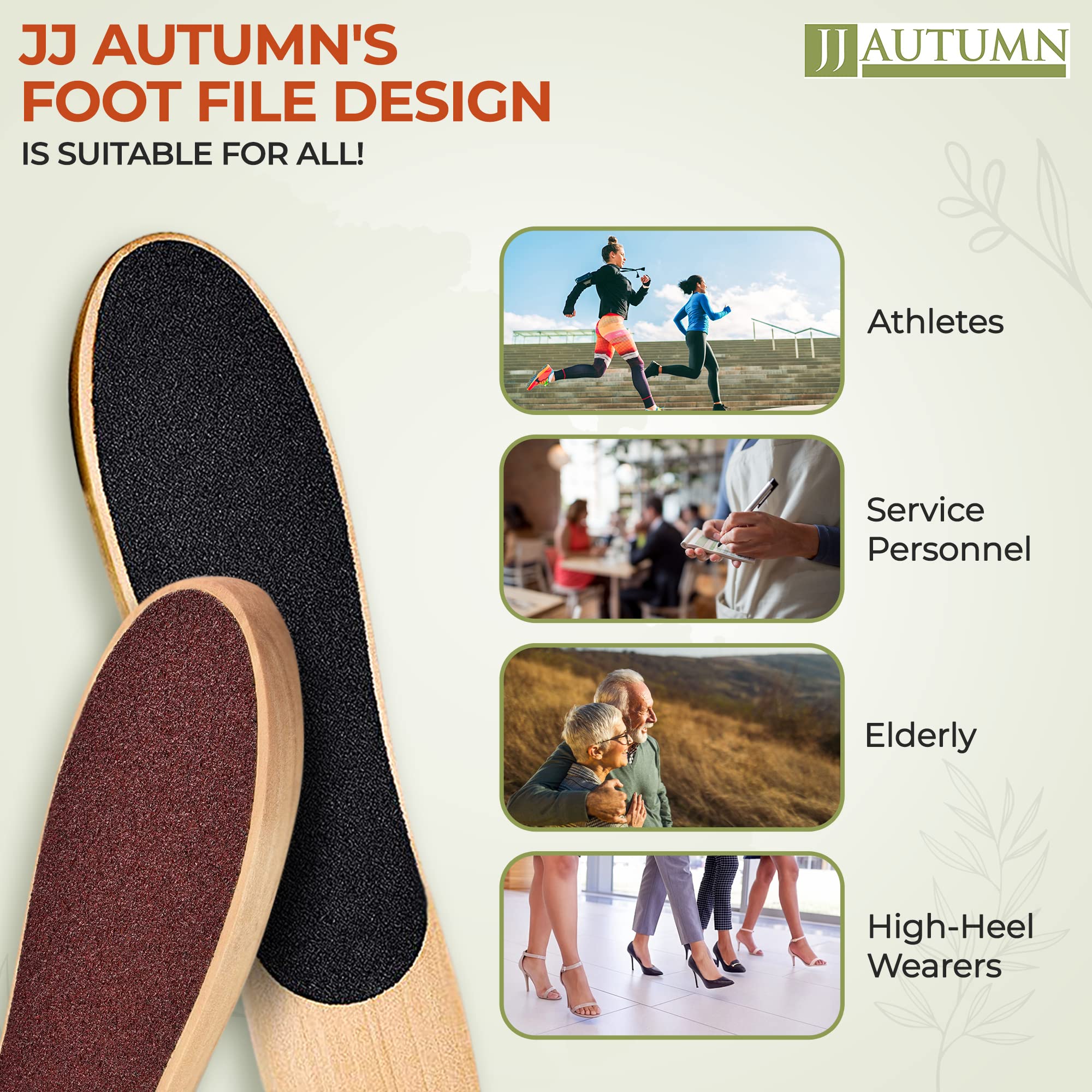 Professional Spa Quality Foot Rasp/Callus Remover Double Sided Wood Foot File for Pedicure and Foot Care - Can Be Used On Both Wet and Dry Feet Achieve Smooth, Silky Feet