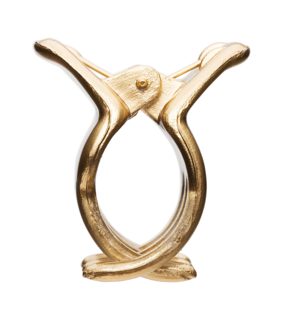 France Luxe Les Petite Clips Small Dainty Jaw 4-Pack - Gold/Tortoise