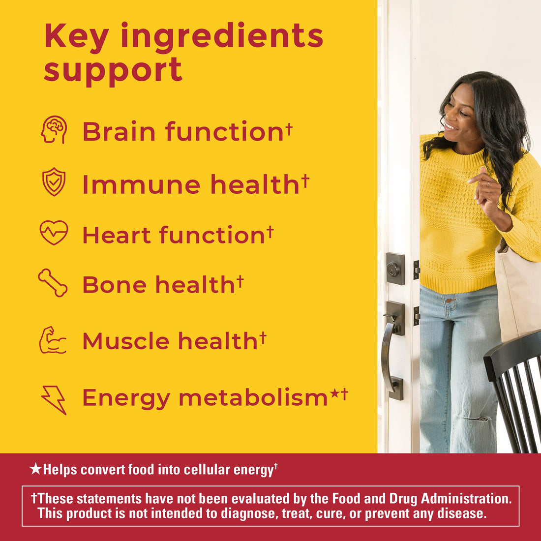 Nature Made Advanced Multivitamin Gummies for Adults with Magnesium Citrate, Calcium & All 8 B Vitamins, Daily Nutritional Support, 90 Gummies, 30 Day Supply