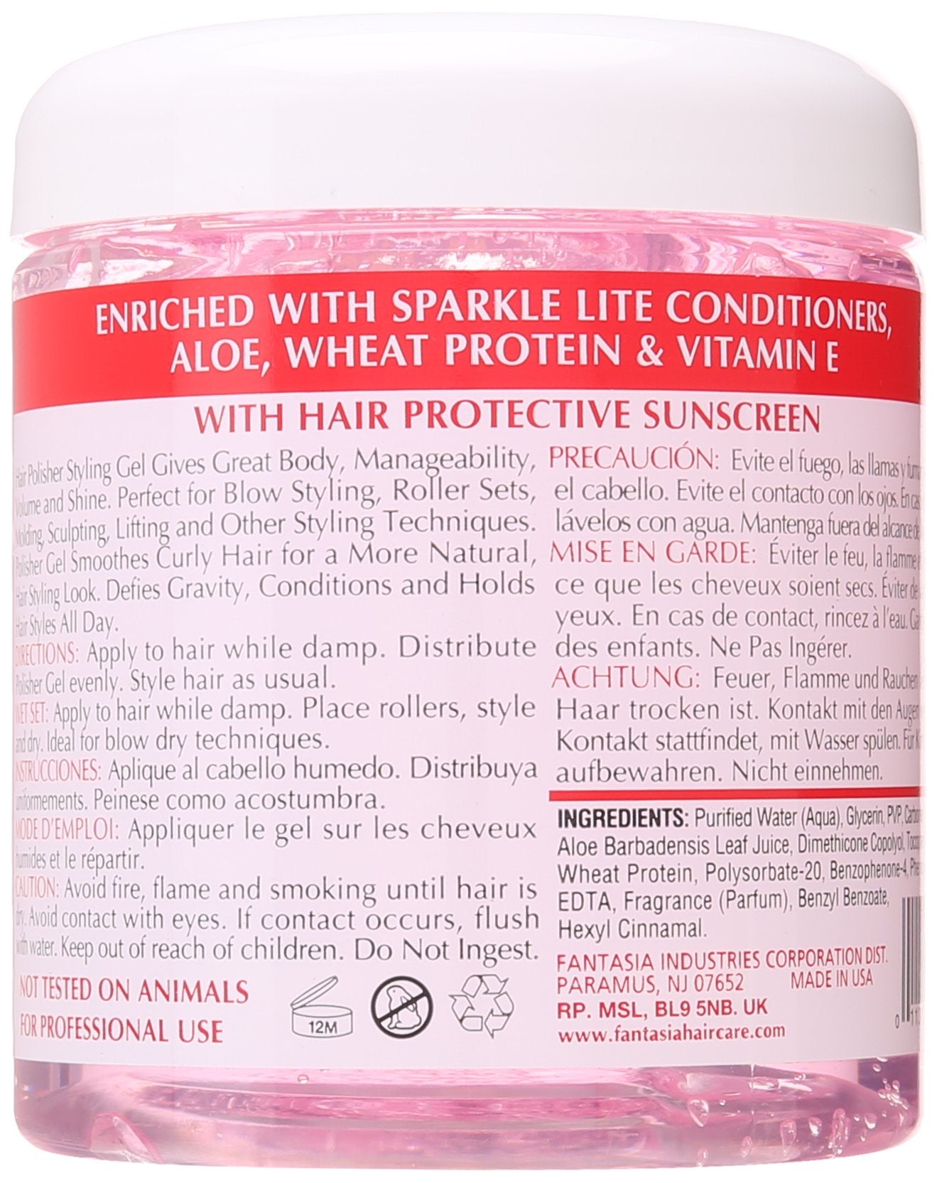 Fantasia Polisher Gel, 16 Ounce