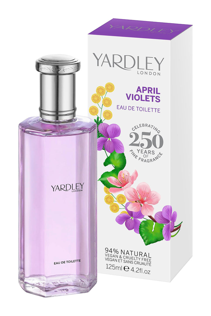APRIL VIOLETS - Yardley Of London EDT SPR 4.2 oz / 125 ml, Multi, Y9200006-3
