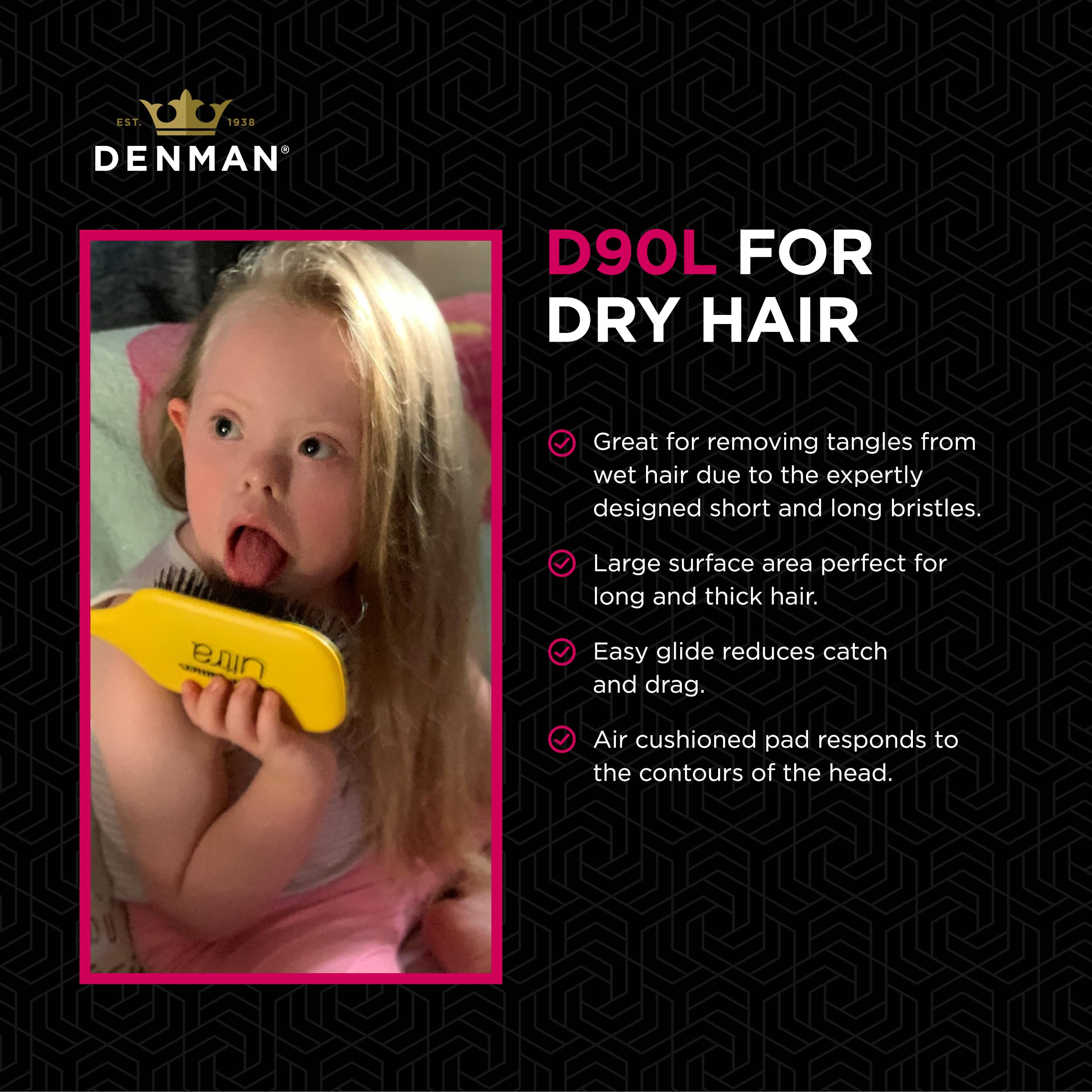 Denman D90L Tangle Tamer Ultra Brush