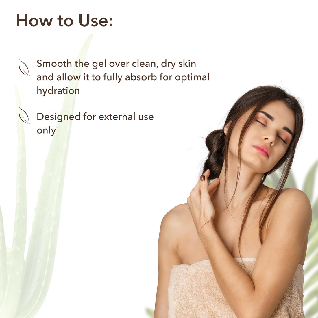 ECOLATIÈR Aloe Vera Gel – 97.5% Natural Face & Body Moisturizer, Hydrating & Soothing for Dry Skin, Fast Absorbing In-Shower Aloe Lotion, Vegan Formula for Sensitive Skin – 6.7 Fl Oz