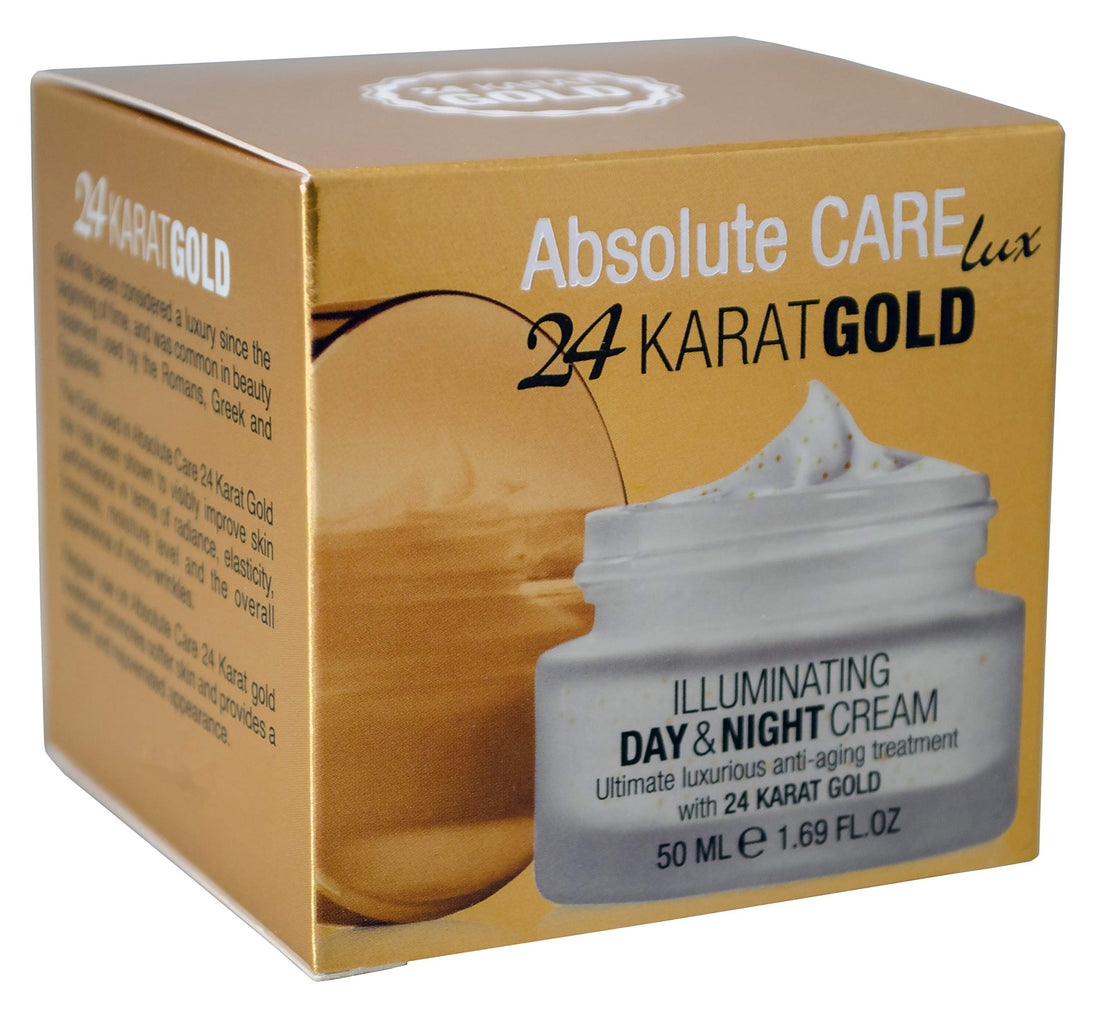 Absolute Care Lux 24 Karat Gold Illuminating Day & Night Cream