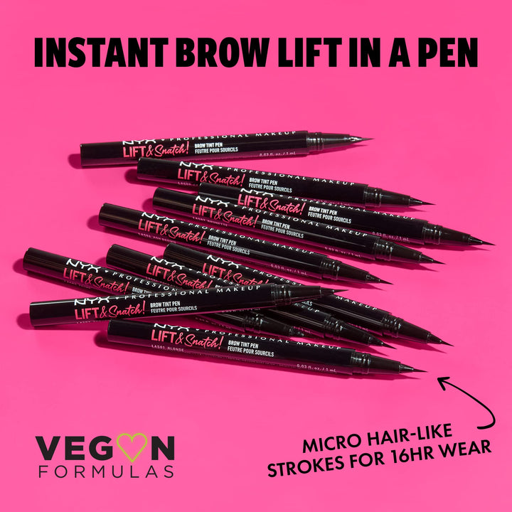 NYX PROFESSIONAL MAKEUP Lift & Snatch Eyebrow Tint Pen, Caramel