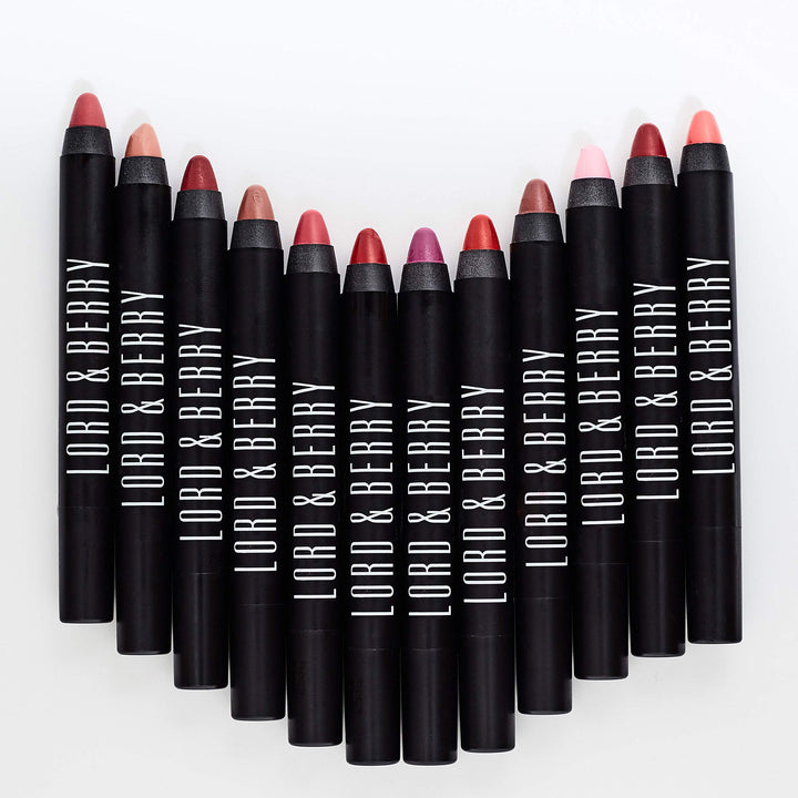 Lord & Berry 20100 Matte Crayon Lipstick, Sensuel, 3g