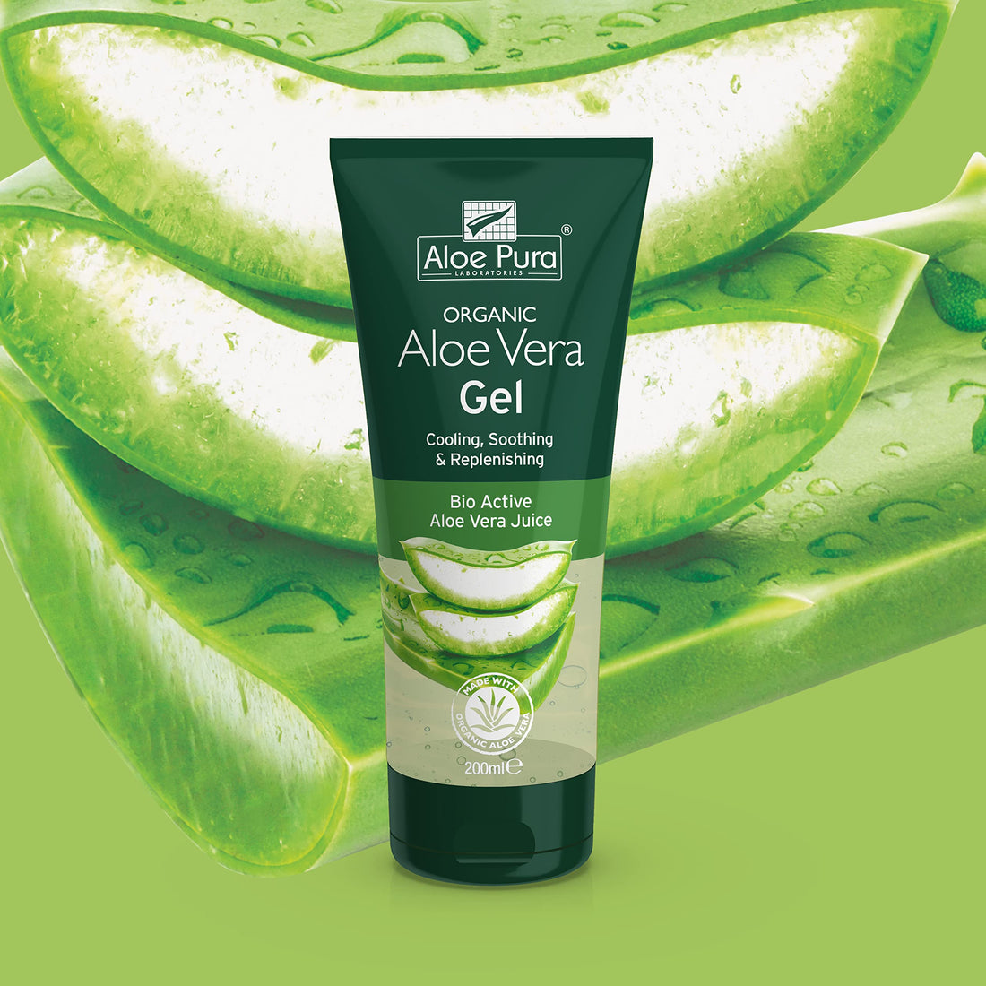Aloe Pura Aloe Vera Gel Skin Treatment 200Ml