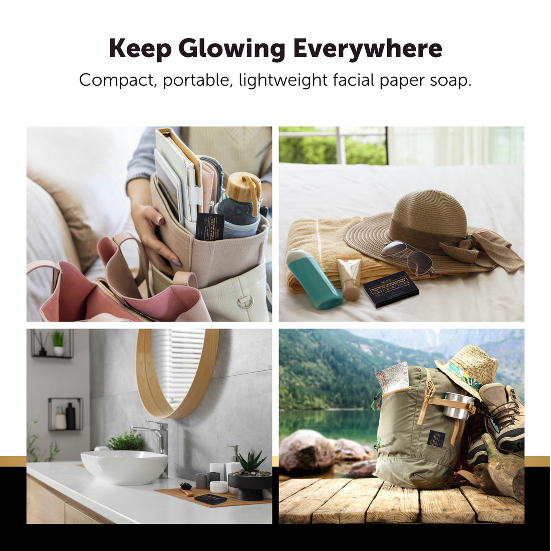 VALITIC Brightening Lemon Turmeric Kojic Acid Paper Soap - Vitamin C, Retinol, Collagen - Original Japanese Complex - Hyaluronic Acid, Vitamin E, Shea Butter, Castile Olive Oil - 3 Pack