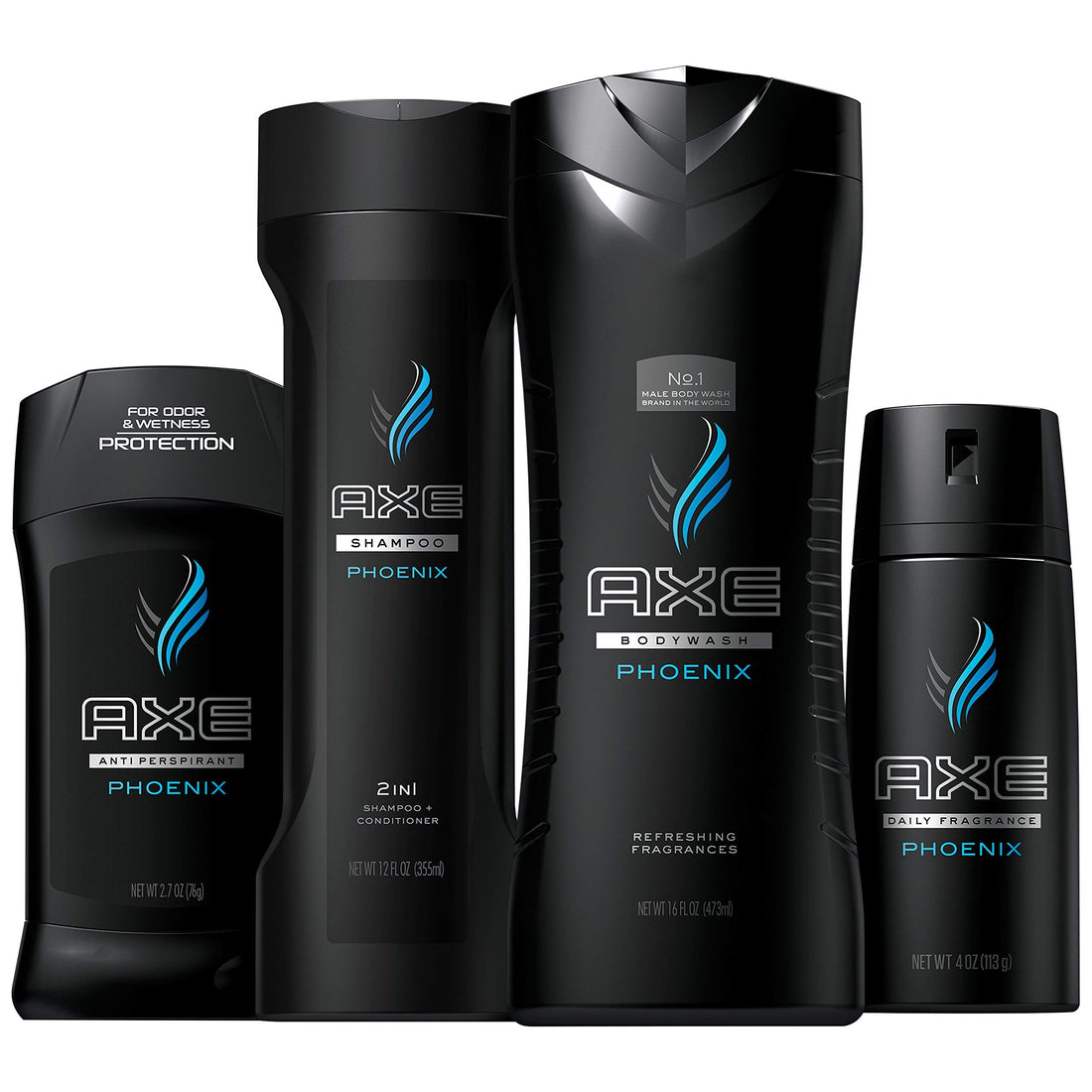 Axe Shower Gel, Phoenix, 16 Fluid Ounce