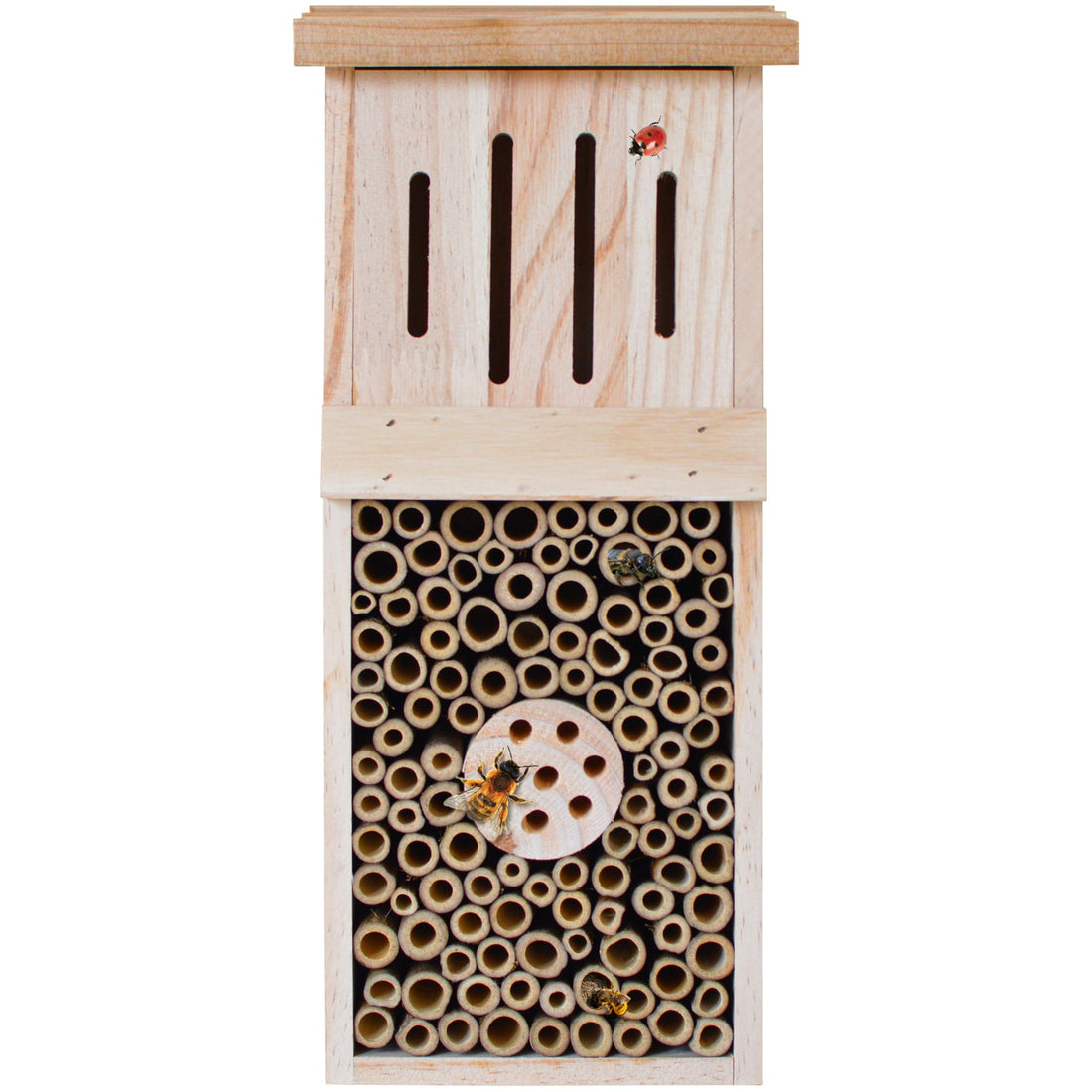 Better Gardens PWH12 Tower Power pollinator, Wood