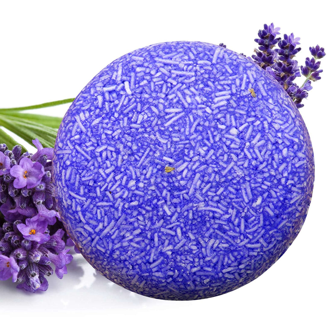 Hand-made Solid shampoo soap bar suitable for all hair types (Lavender)