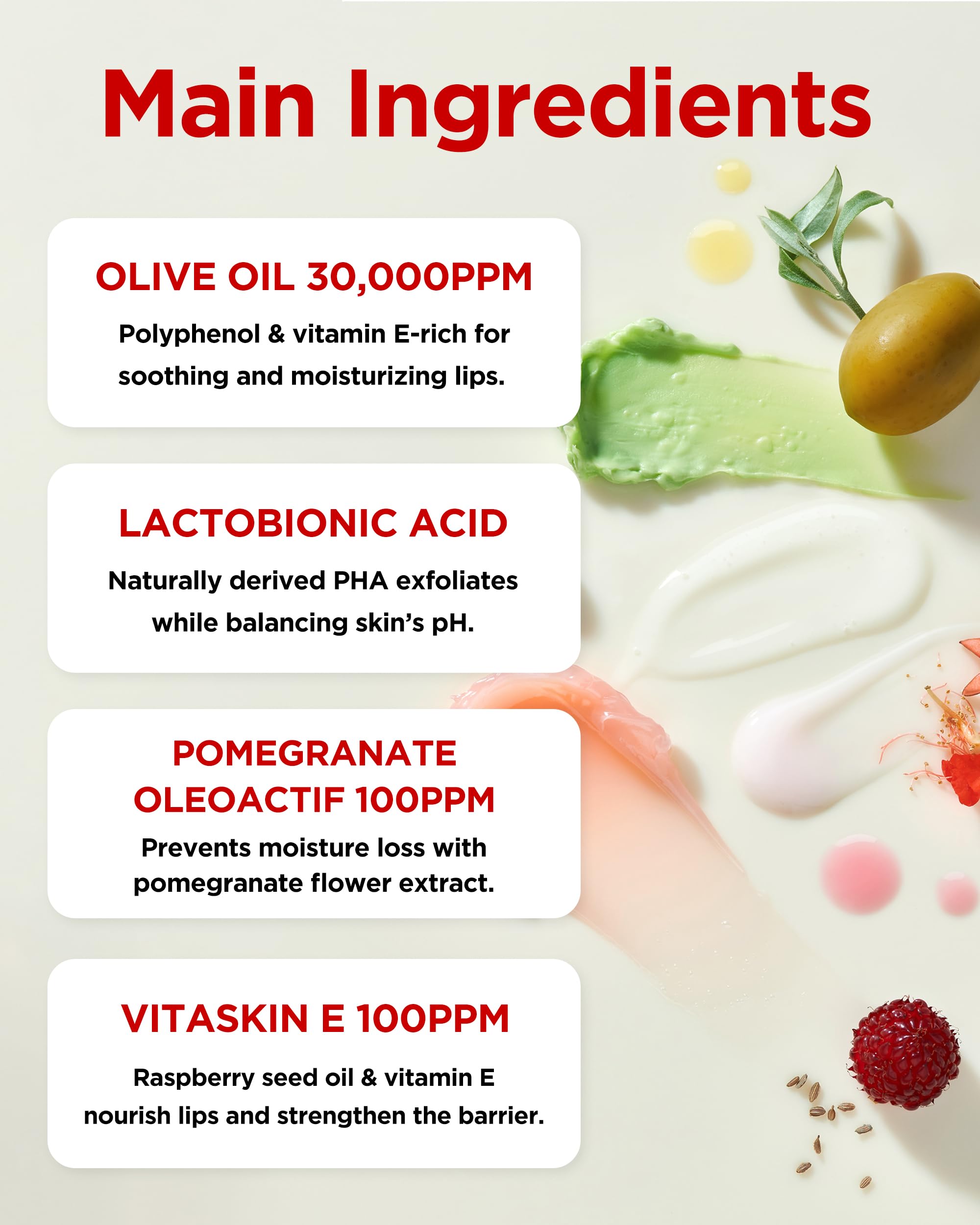 Vita Glazed Lip Mask – Korean Vegan Lip Scrub & Overnight Exfoliating Treatment for Dry, Chapped Lips – Hydrating, Plumping, Smoothing – Glazed Balm Texture, Non-Sticky, Fragrance-Free, 0.68oz