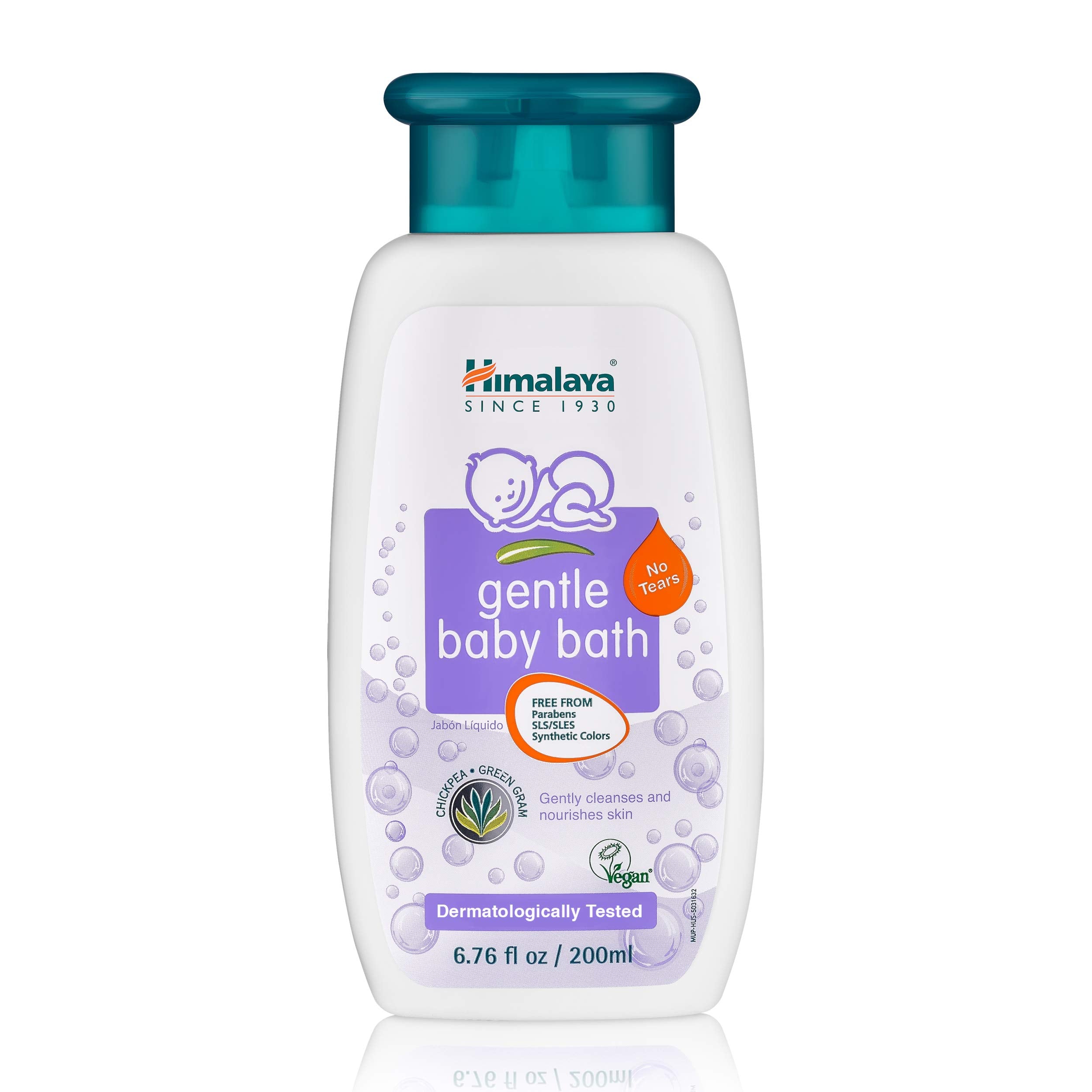 Himalaya Herbal Healthcare Gentle Baby Bath, 6.76 Fluid Ounce
