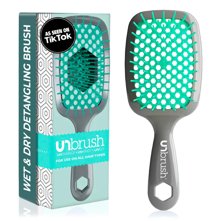 FHI Heat UnBrush Grey Handle , Teal