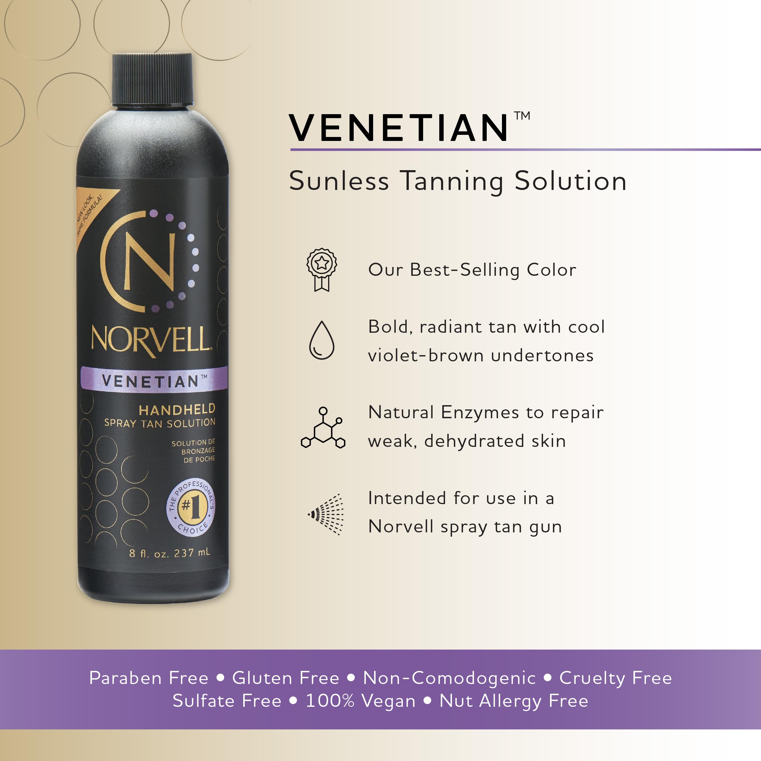 Norvell Venetian Premium Sunless Solution - 8oz