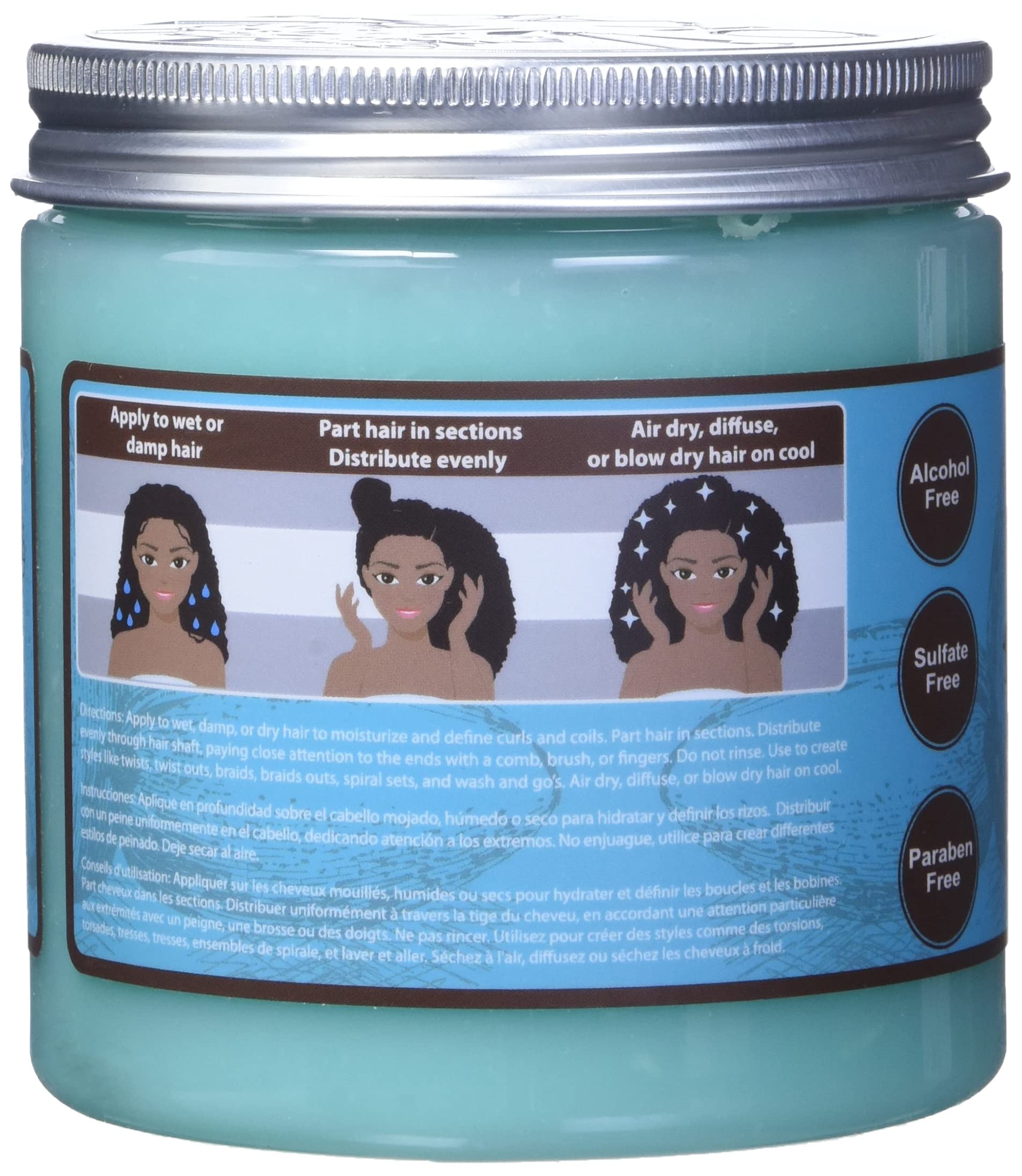 Okay Argan Hair Custard, 17 Ounce