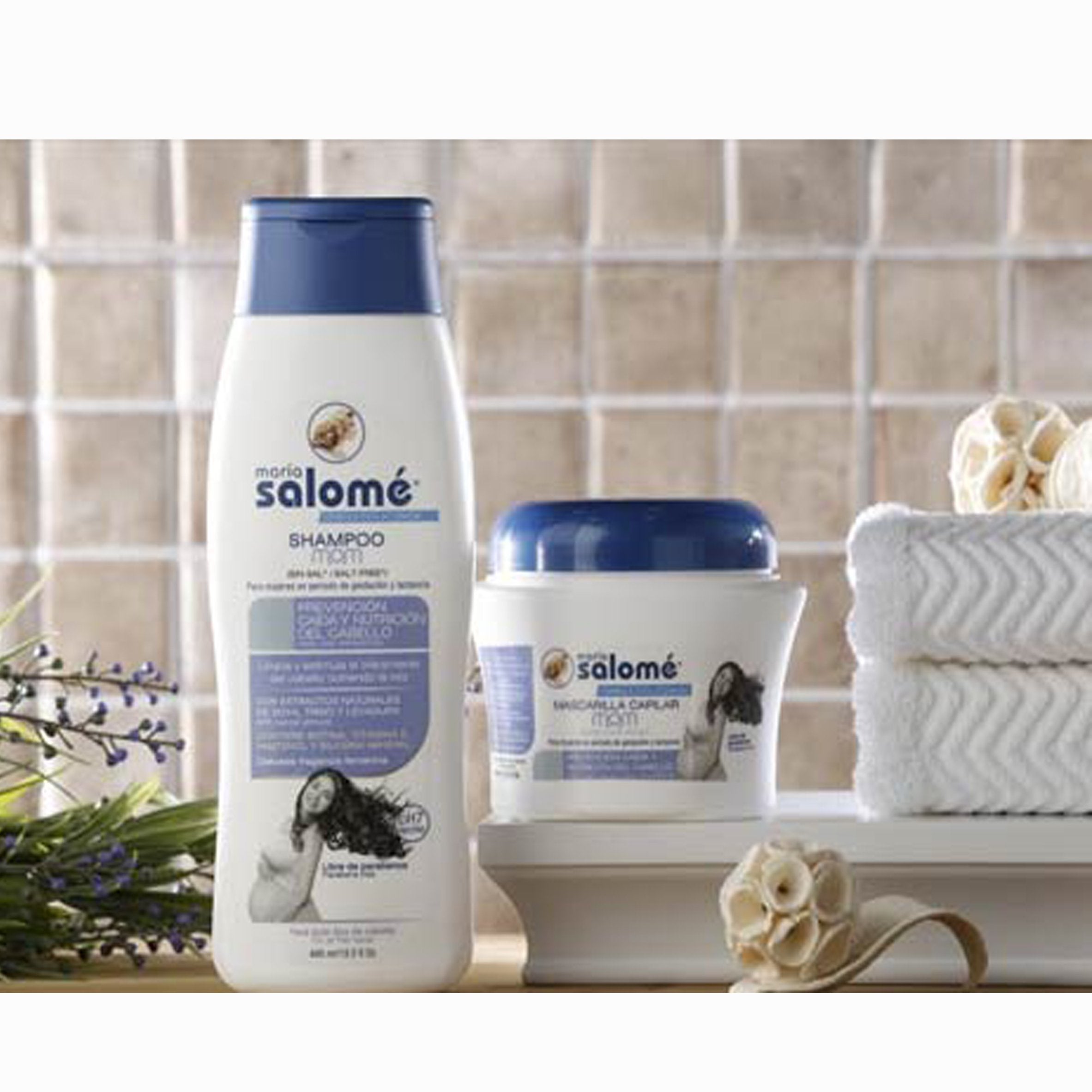 Maria Salome Mascarilla Capilar MOM HAIR MASK Hair Loss Prevention / Nourishing Mask 11.8 oz