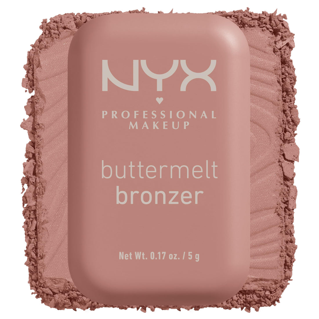 NYX PROFESSIONAL MAKEUP Matte Buttermelt Bronzer, Longwear Face Makeup with Up to 12 Hours of Wear, Vegan Formula - Butta Cup (Light Neutral)