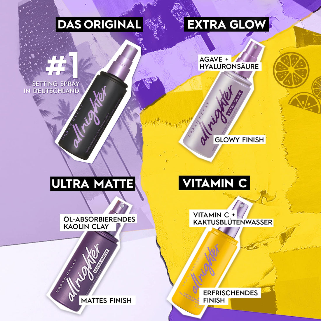 Urban Decay Mini All Nighter Long-Lasting Makeup Setting Spray Mini Size - 1 oz/ 30 mL