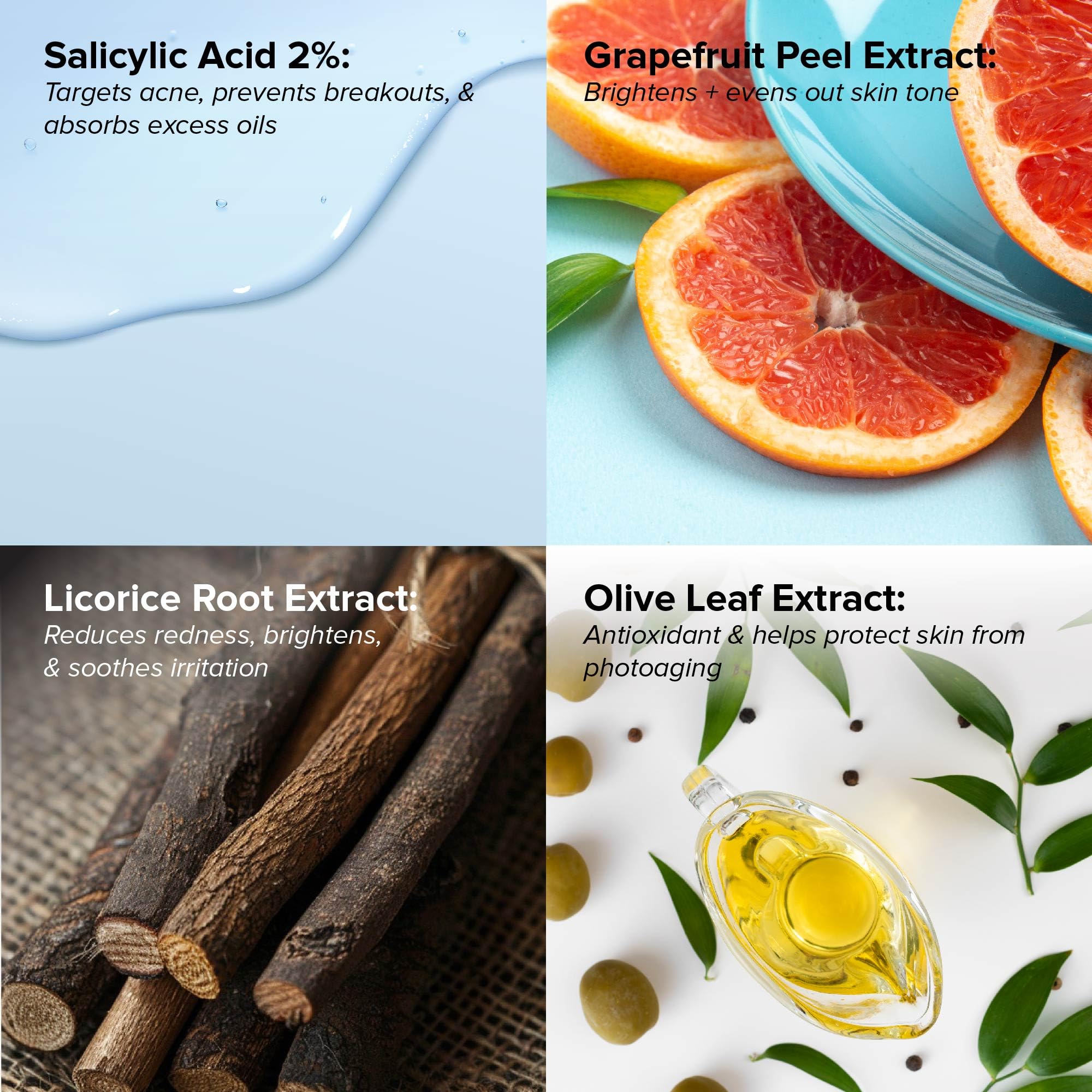 DRMTLGY Acne Cleanser - Oil-Free Salicylic Acid Cleanser & Face Wash for Acne Prone Skin