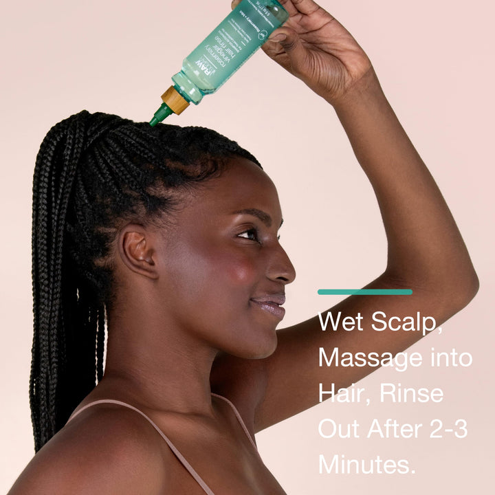Raw Sugar Hair Care & Styling Kit - Rosemary + Apple Cider Vinegar Rinse & Not So Dry Shampoo, Formulated without Sulfates + Parabens, Cruelty Free & Vegan