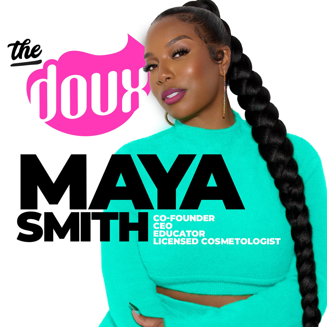 The Doux PRESS REWIND Curl Retention Shampoo - For Cleansing and Restoring Curly Hair for Women and Men