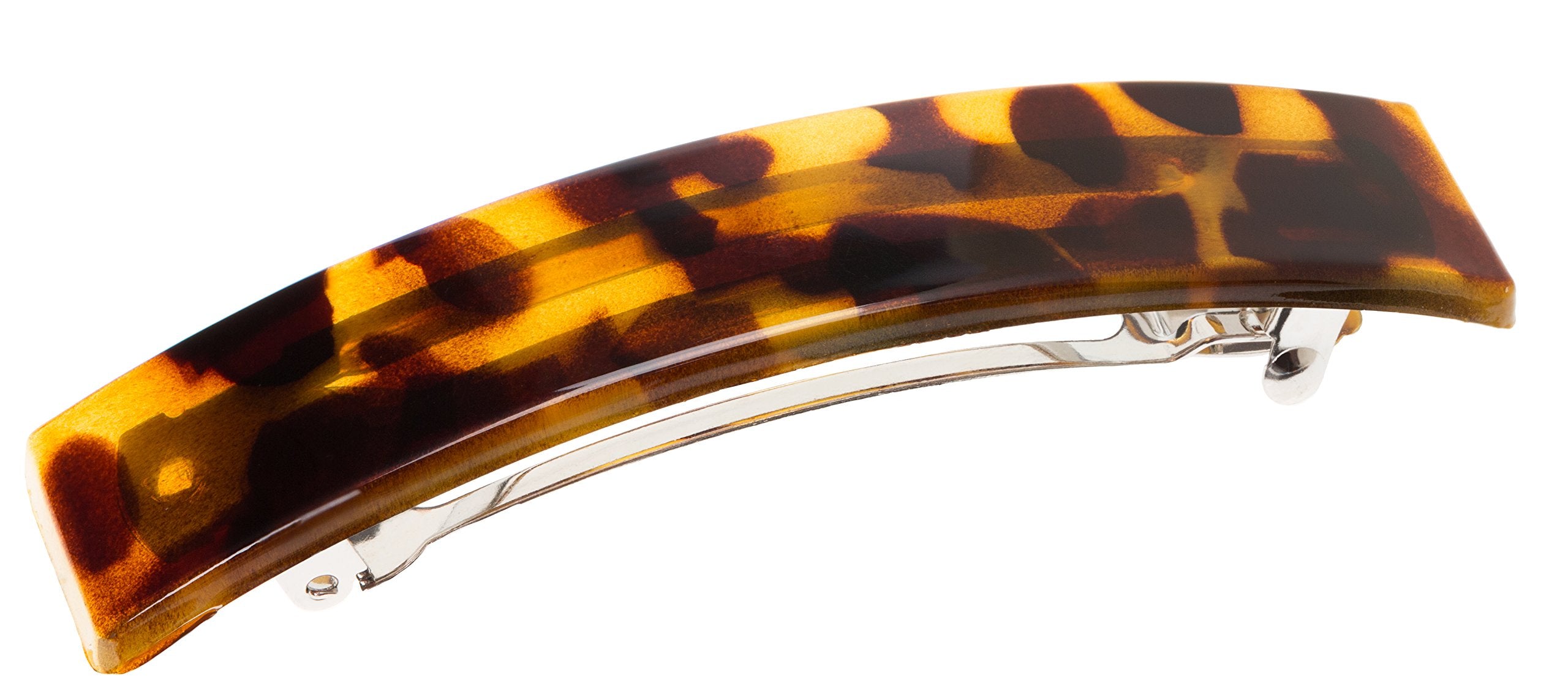 Tokyo Amber: France Luxe Belle Casual Rectangle Barrette - Tokyo Amber