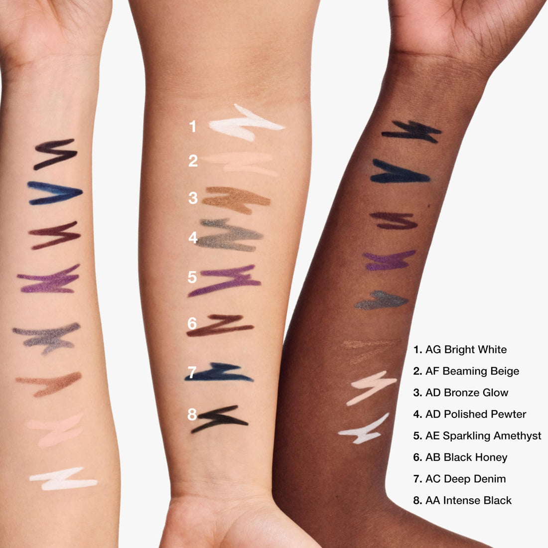 Clinique High Impact Gel Tech Eyeliner | Waterproof, Smudge Resistant + Safe For Sensitive Eyes, Black Honey