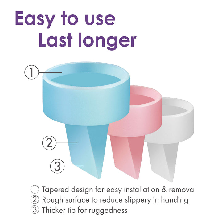 Maymom Duckbill Valves for Spectra. Designed for Spectra S1 Spectra S2 Spectra 9 Plus Spectra Dew 350 Not Original Spectra Pump Parts Spectra S2 Accessories Replace Spectra Valve (4 ct Pink)