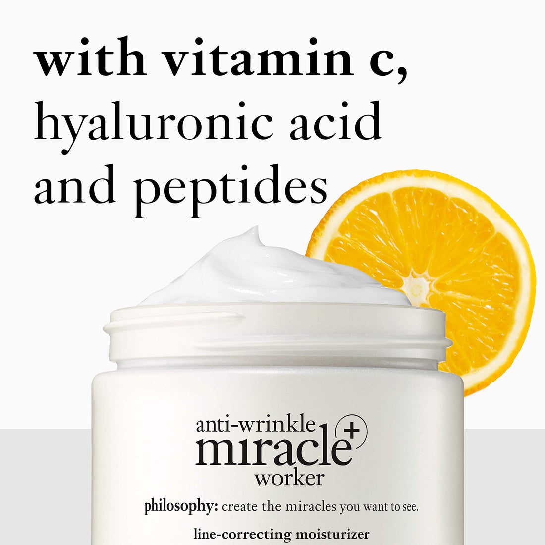 Philosophy Anti-Wrinkle Miracle Worker Line Correcting Moisturizer Travel, 0.5 Ounce