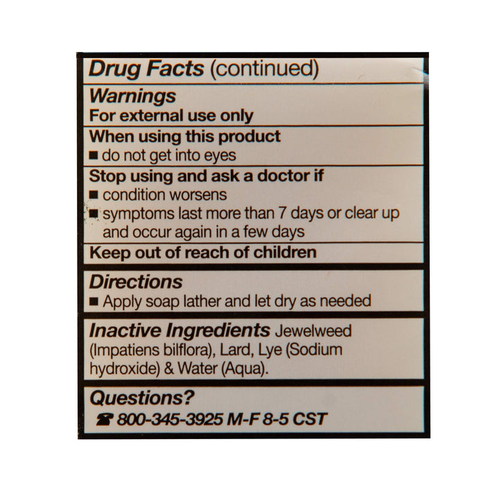 Grandmas Pure & Natural Poison Ivy Bar 2.15 oz