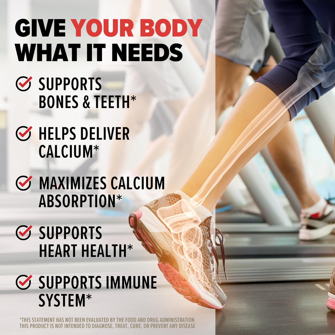 10X Health Vitamin D3 K2 - Loaded with 125 mcg Vitamin D and 90 mcg Vitamin K (Menaquinone 7) - D3 and K2 Supplements That Support Bone Health, Heart and Teeth - 60 Capsules